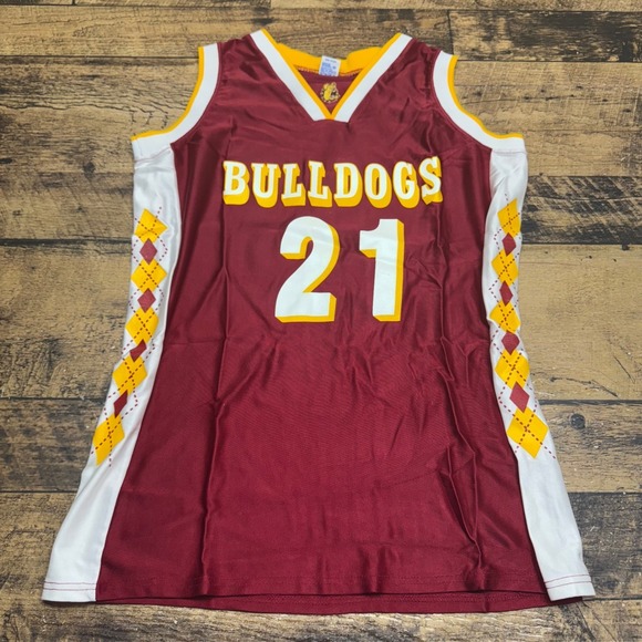 Ferris State Bulldogs Basketball Jersey Women's Size 16 Vintage College 21 - Picture 1 of 5